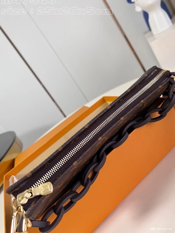 AAA Replica Ru VUITTON Toiletry Monogram Pouch-25*20*5.5CM LOUIS 0807